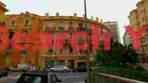 mediterranean urban architecture and street scene