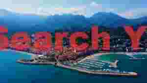 menton french riviera coastal panorama