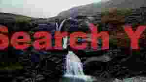 misty highland waterfalls