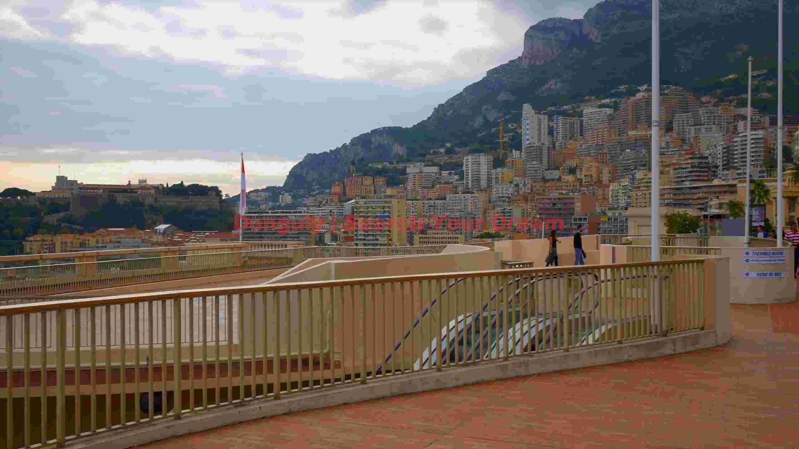 monaco cityscape from promenade view monaco cityscape from promenade view