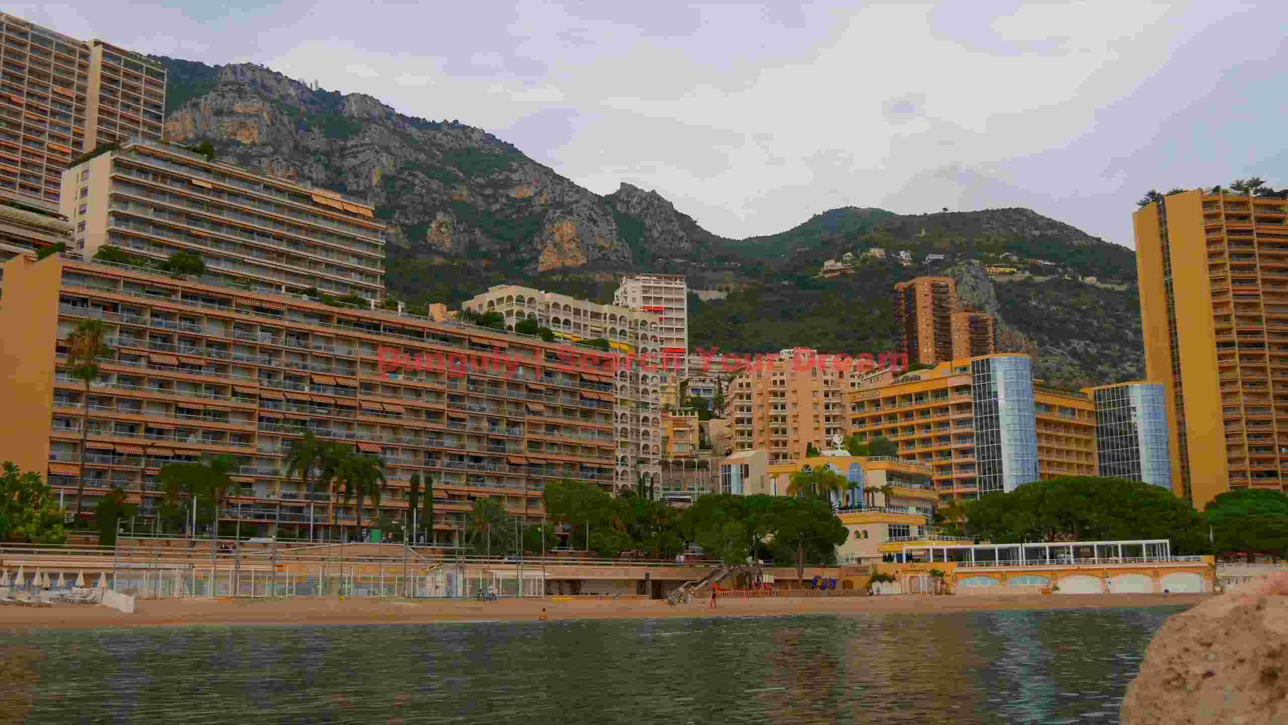 monaco riviera coastline panorama monaco riviera coastline panorama