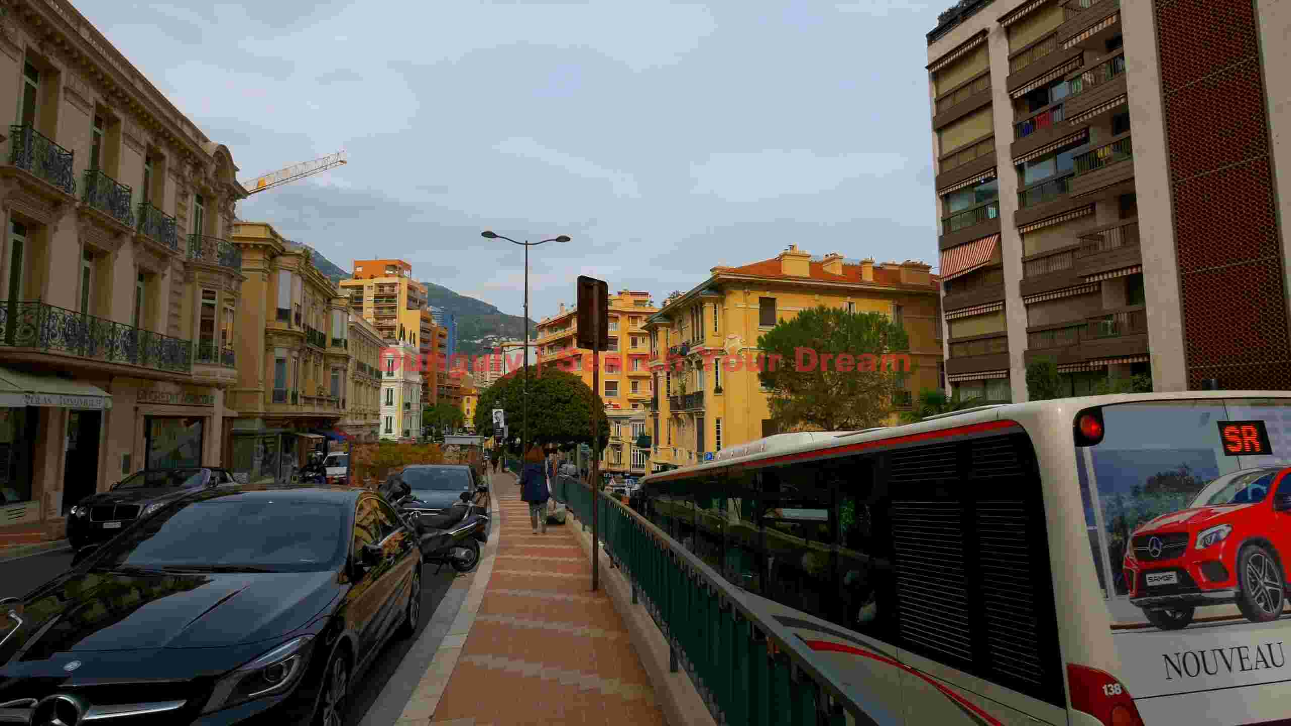 monaco street view with classic architecture monaco street view with classic architecture