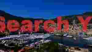 monacos port hercule and cityscape panorama