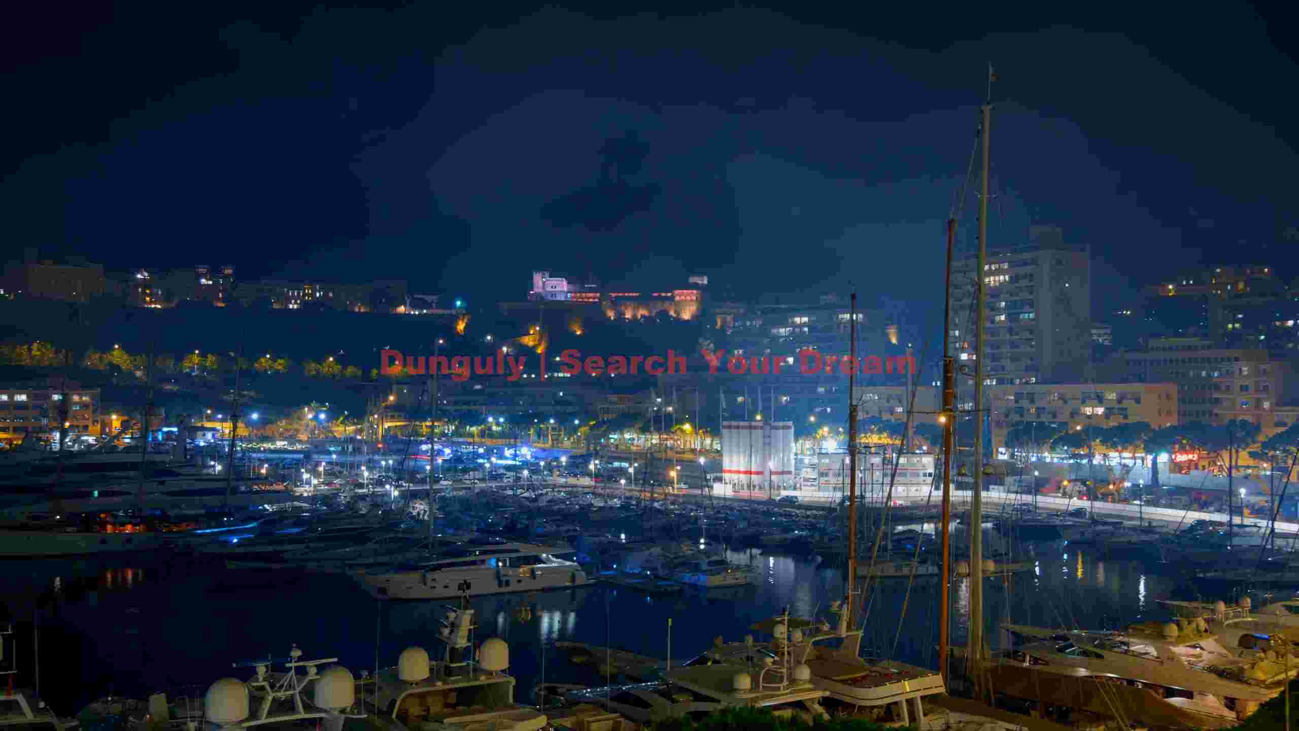 monacos radiant port hercule at night monacos radiant port hercule at night