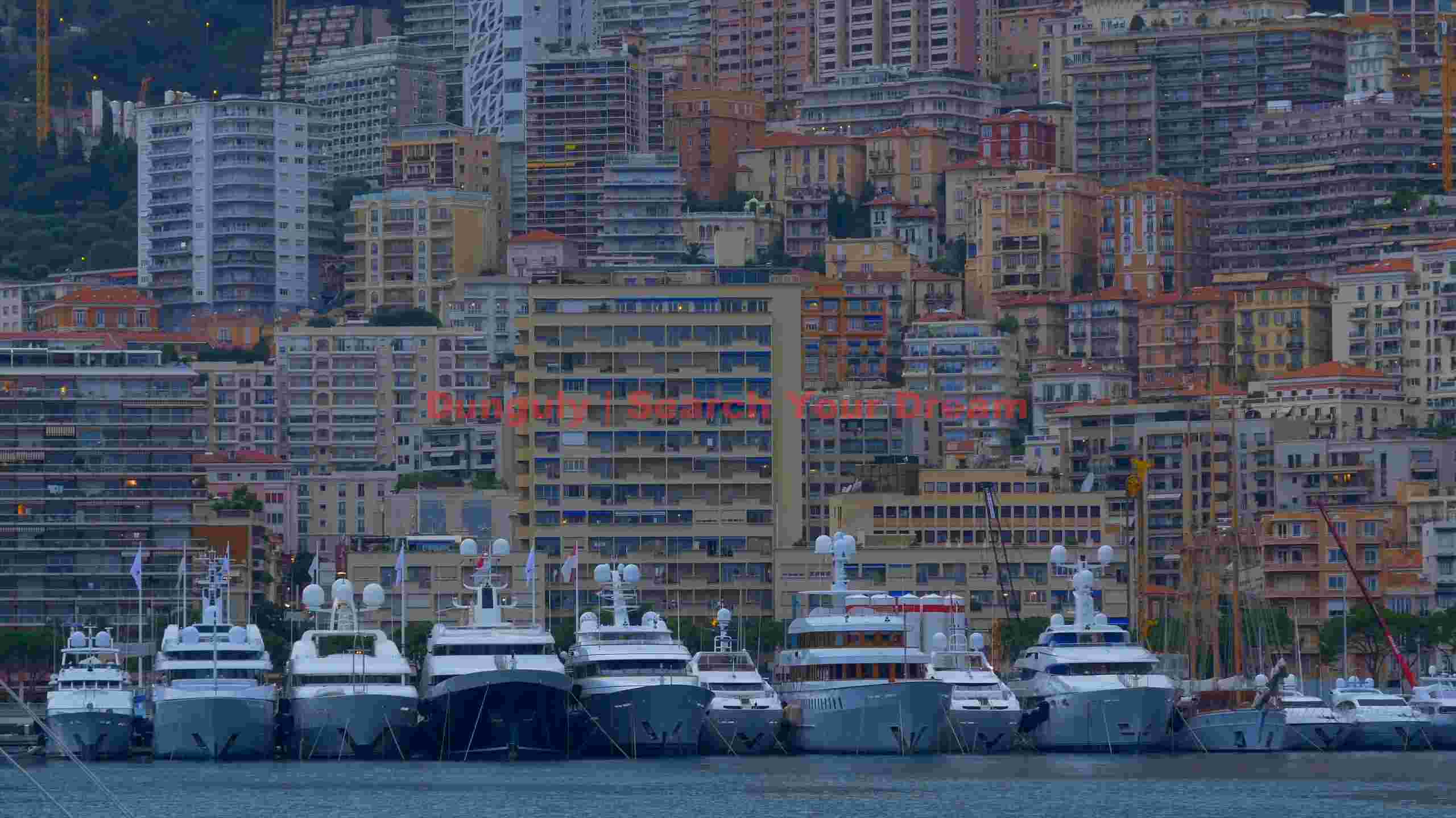 monacos vibrant harbor cityscape monacos vibrant harbor cityscape