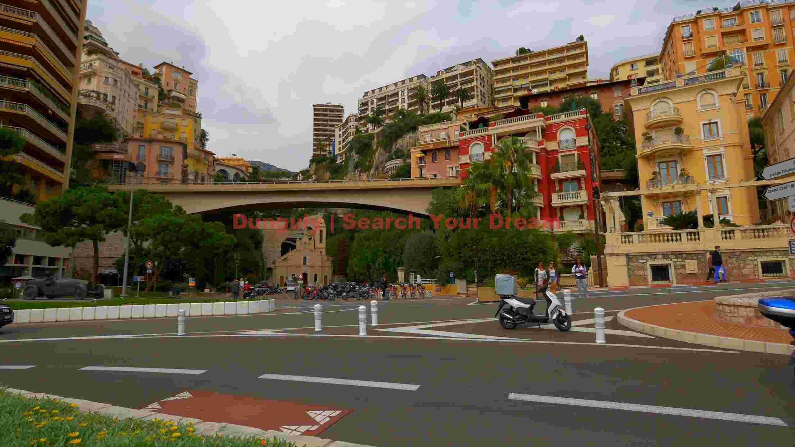monacos vibrant hillside urban landscape monacos vibrant hillside urban landscape