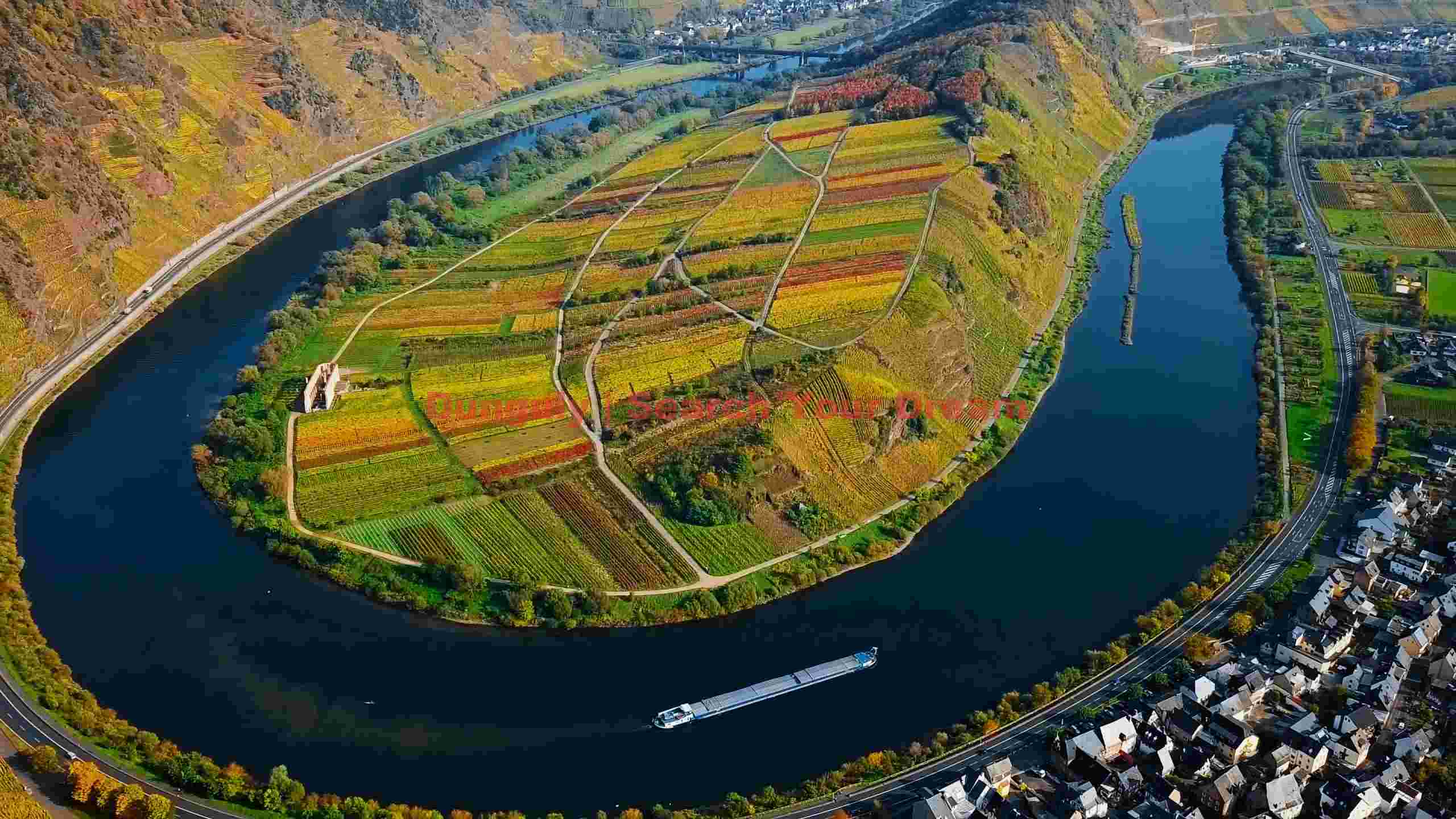 moselle river meander in autumn glory moselle river meander in autumn glory