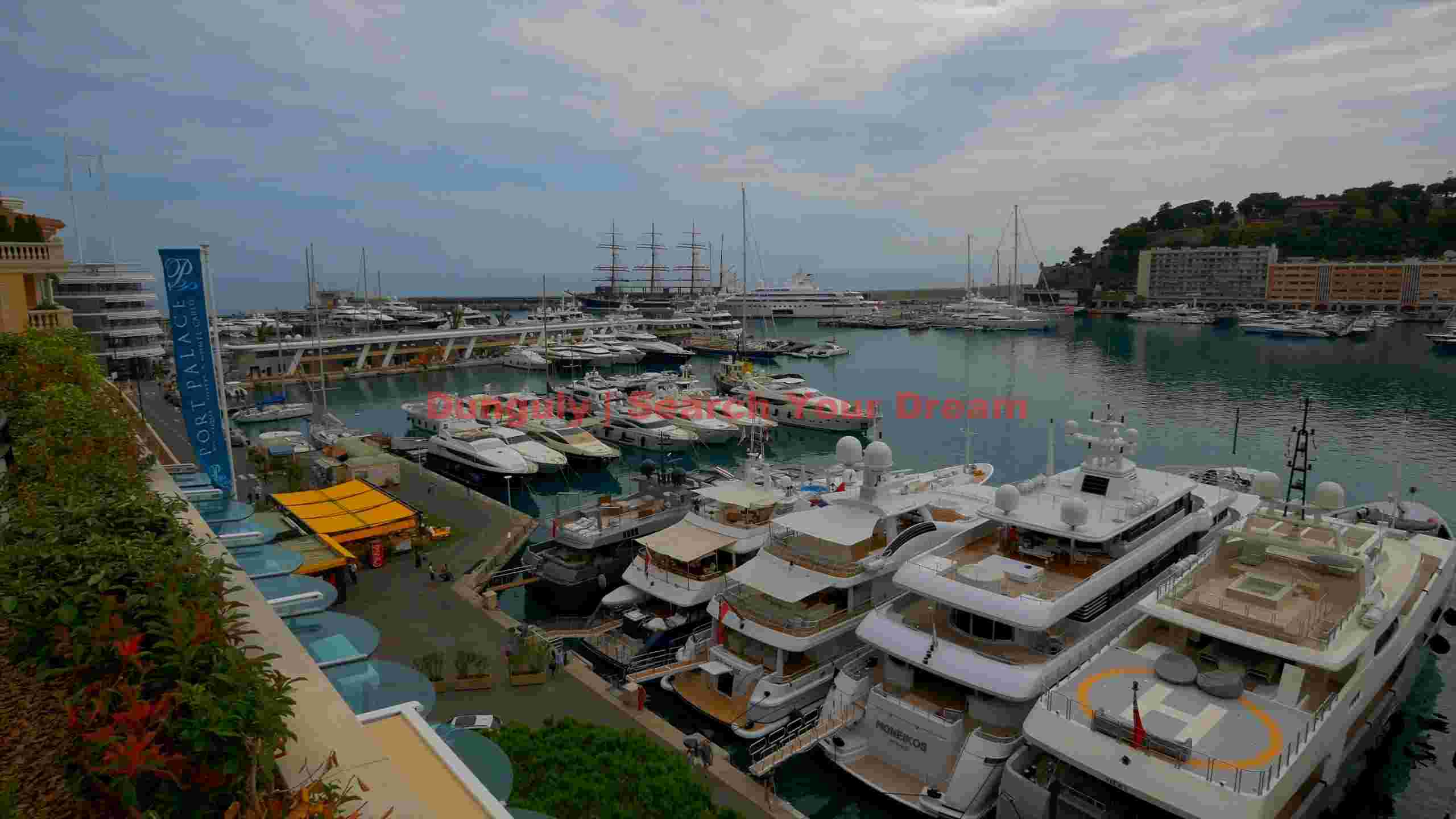 opulent marina view in monacos port hercule opulent marina view in monacos port hercule