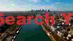 panoramic aerial view of paris la dyfense and seine river