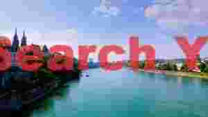 panoramic basel cityscape on the rhine