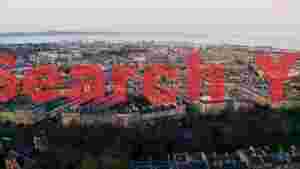 panoramic cityscape overlooking the firth