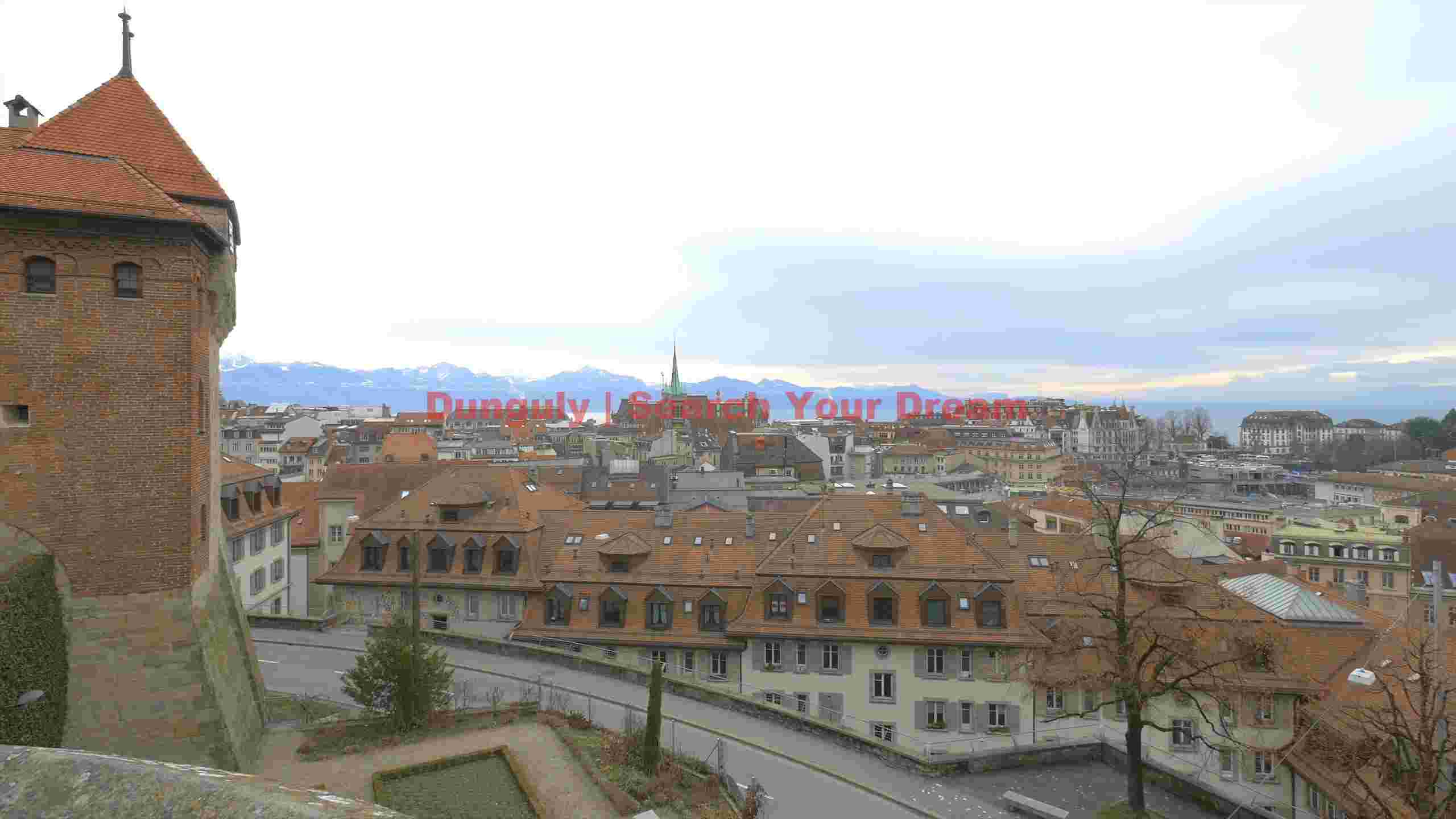 panoramic lausanne cityscape with alps and lake geneva panoramic lausanne cityscape with alps and lake geneva