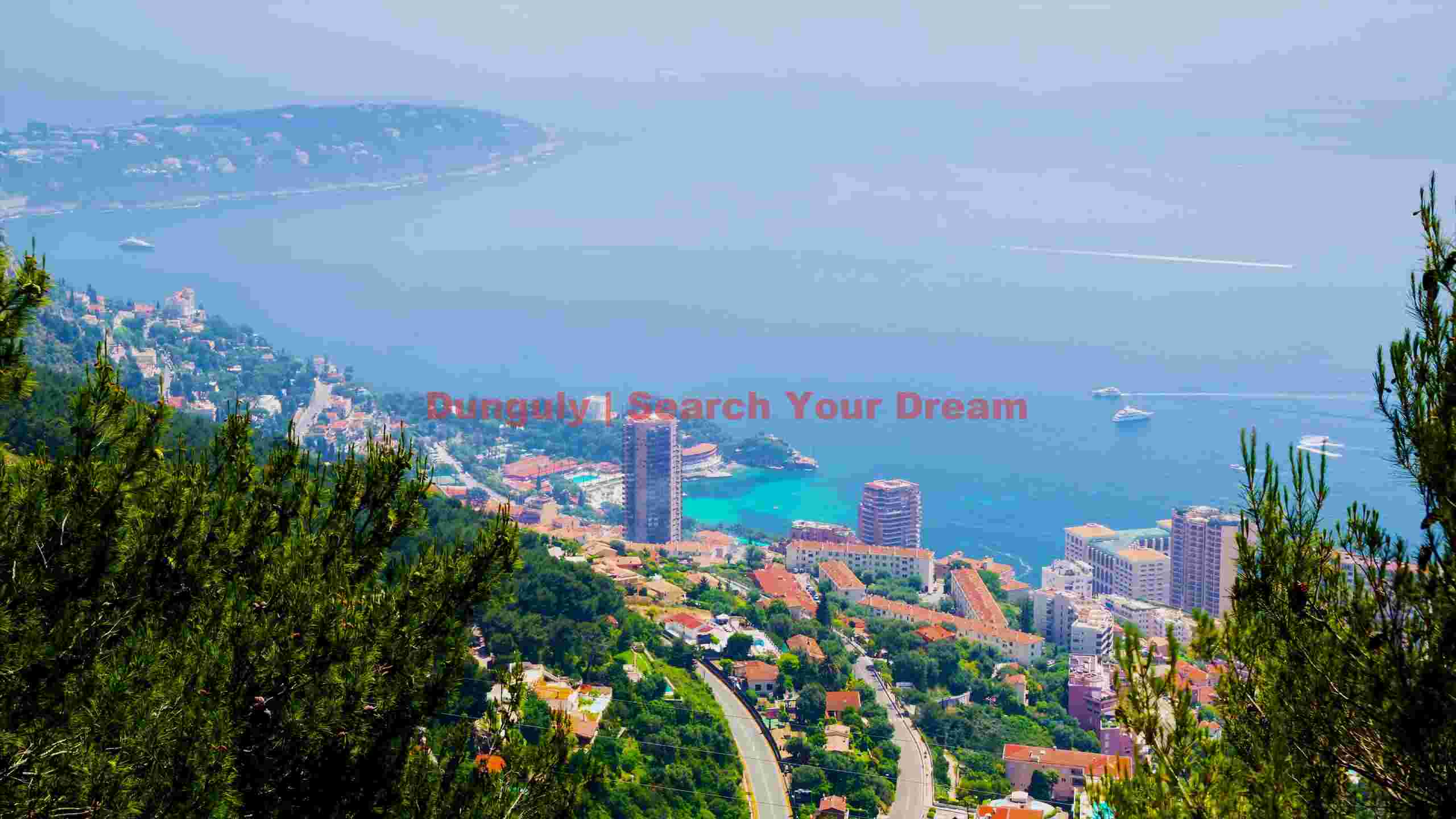 panoramic mediterranean coastal city view panoramic mediterranean coastal city view