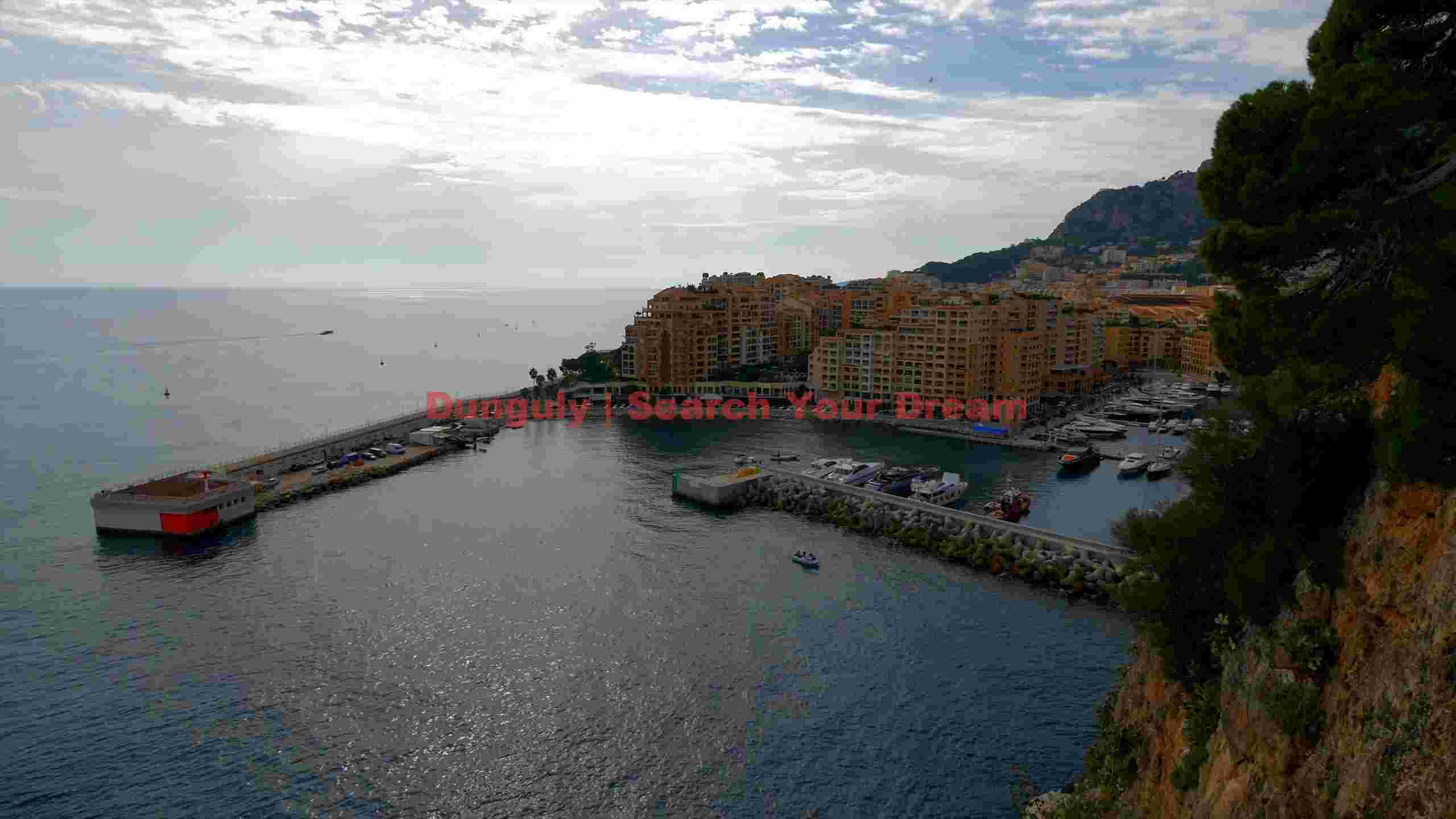 panoramic mediterranean harbor view panoramic mediterranean harbor view