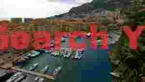 At Home panoramic monaco harbor with luxury yachts
