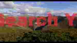 panoramic mountain valley with dam