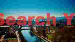 At Home panoramic zurich cityscape by the river limmat