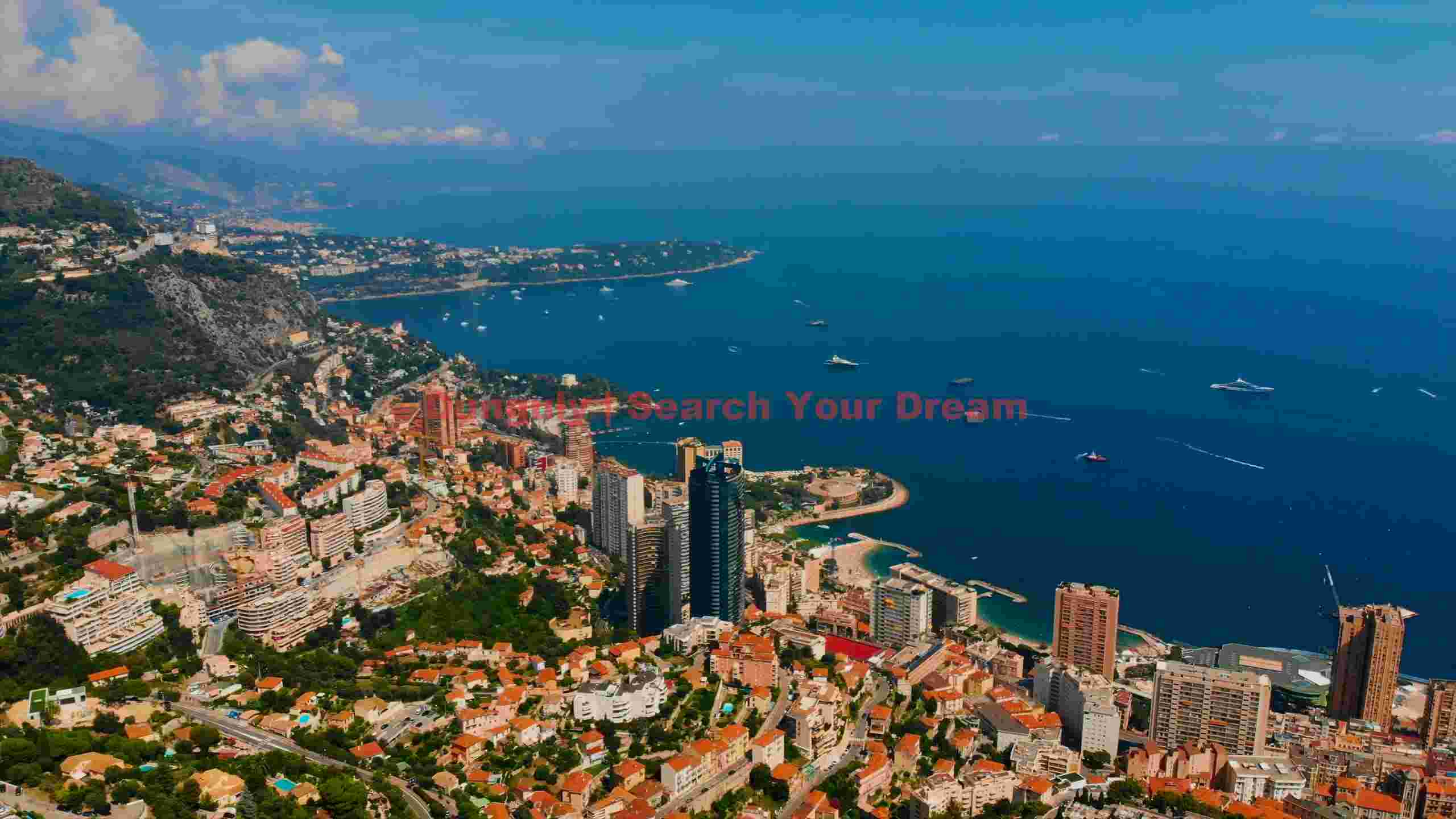 riviera elegance aerial coastal city panorama riviera elegance aerial coastal city panorama