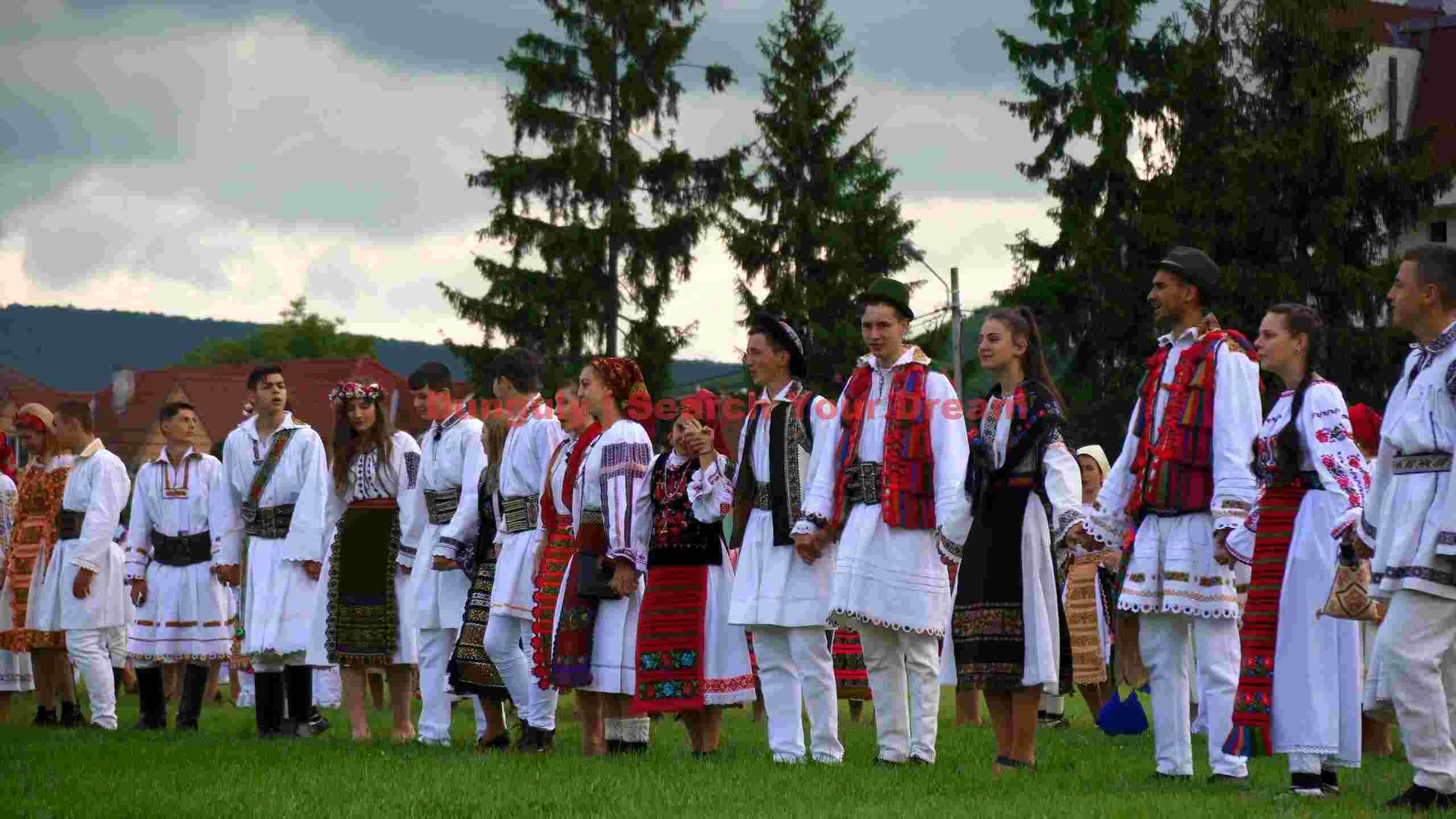 romanian folk dancers in traditional attire romanian folk dancers in traditional attire