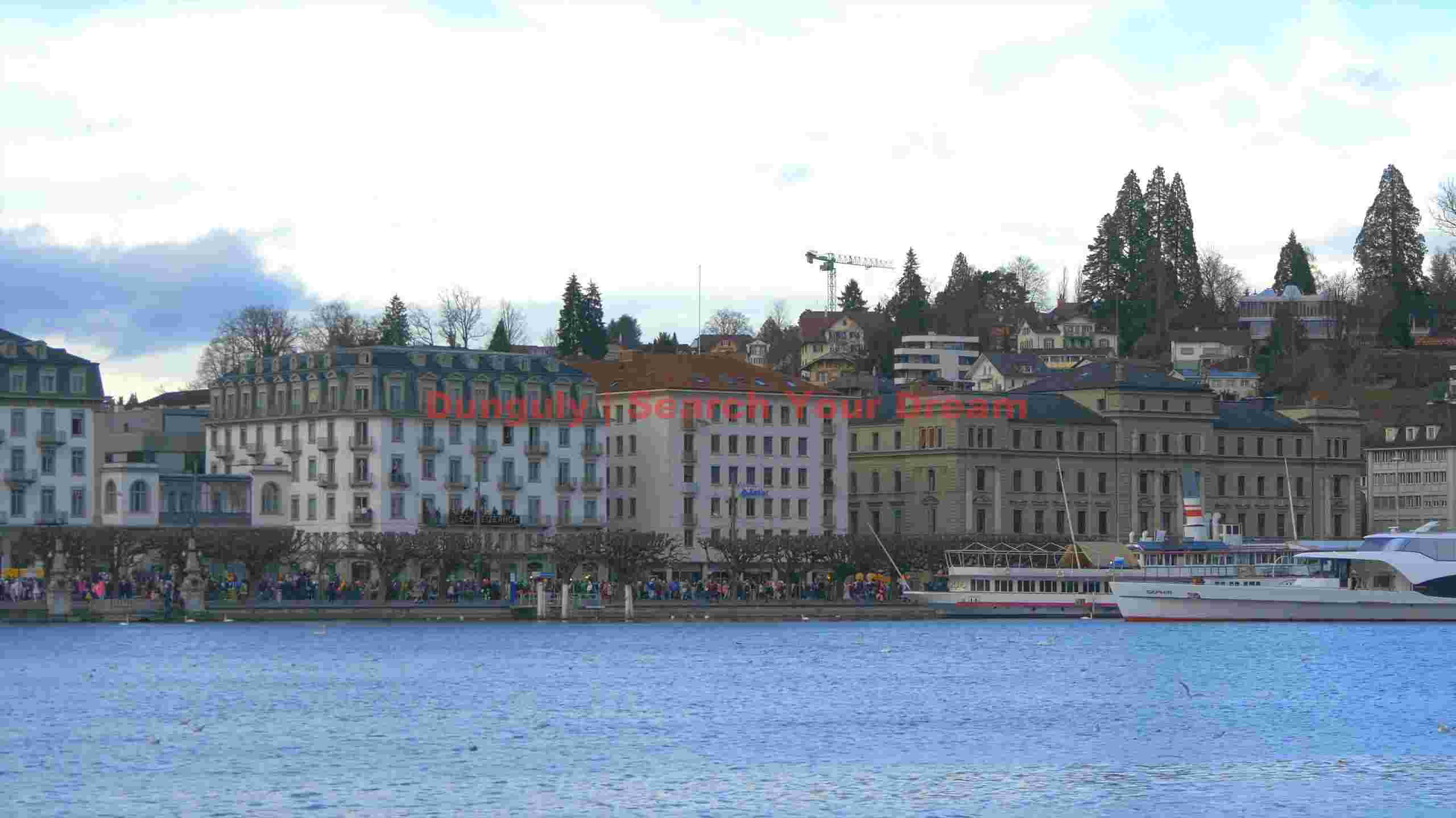 scenic city lakefront with historic european charm scenic city lakefront with historic european charm