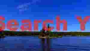 serene northern lake island