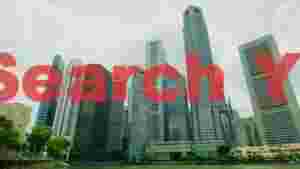 At Home singapore city skyline panorama