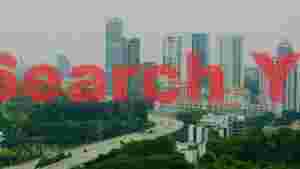 At Home singapore green cityscape with port view