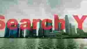At Home singapore marina bay financial district skyline