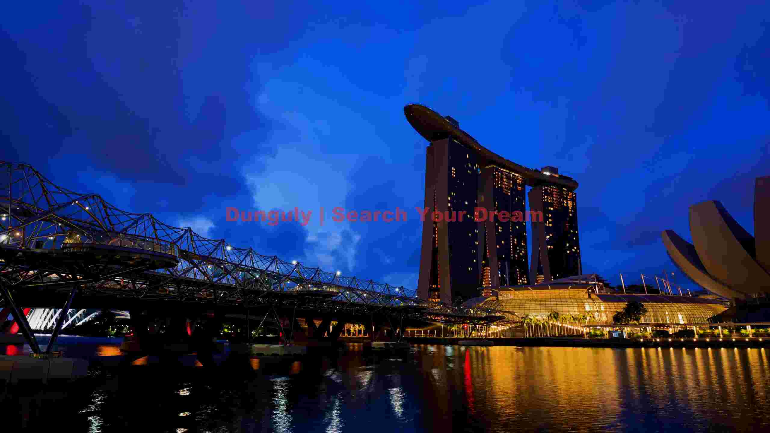 singapore marina bay sands night scenery singapore marina bay sands night scenery