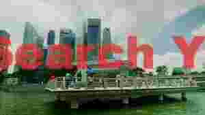 At Home singapore merlion park cityscape panorama