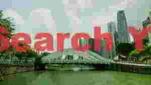 At Home singapore river skyline and elgin bridge