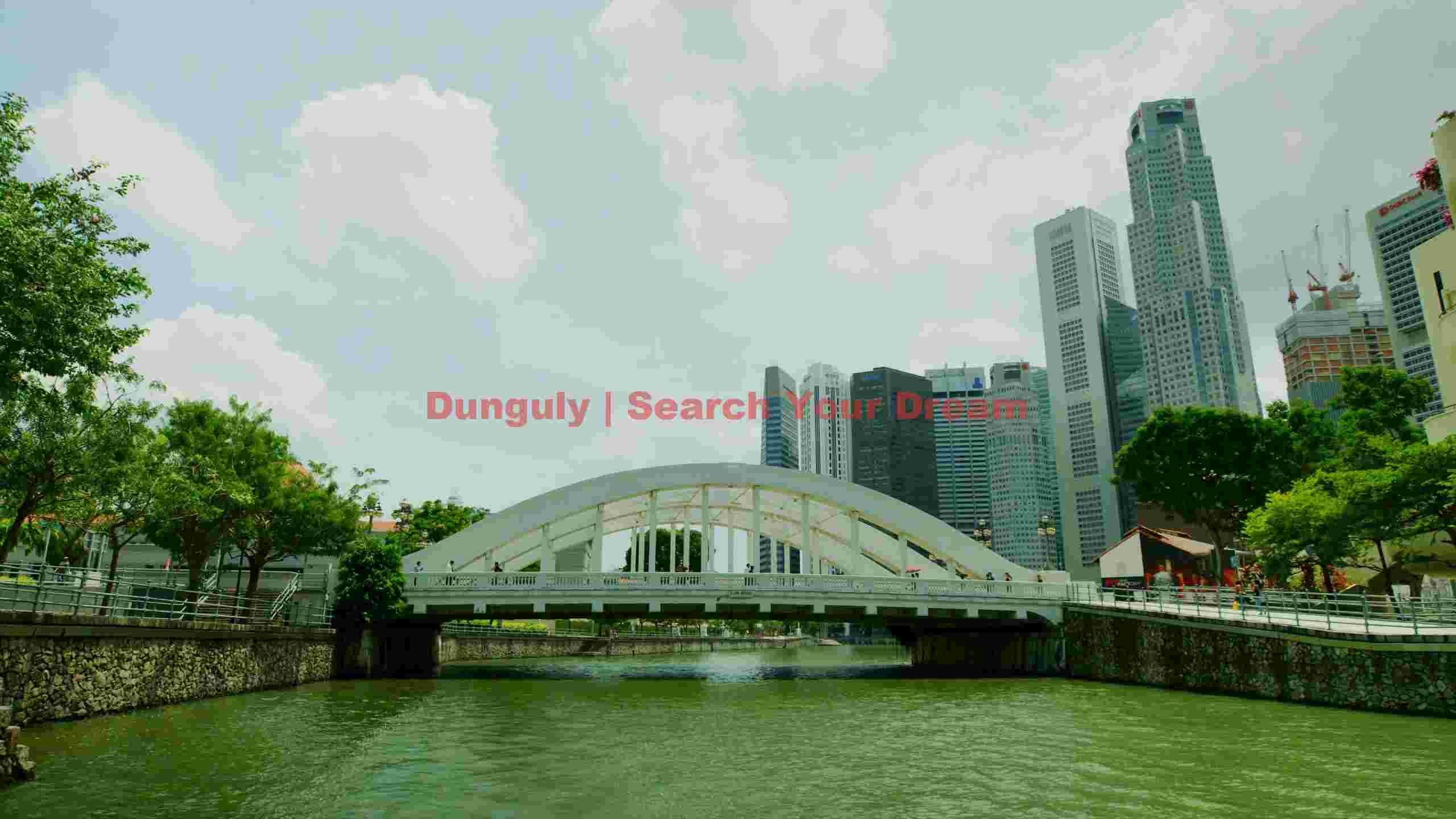 singapore river skyline and elgin bridge singapore river skyline and elgin bridge