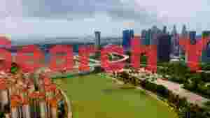 singapore urban oasis aerial cityscape