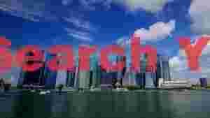 singapores marina bay financial centre skyline