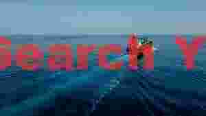 solitary vessel on azure waters