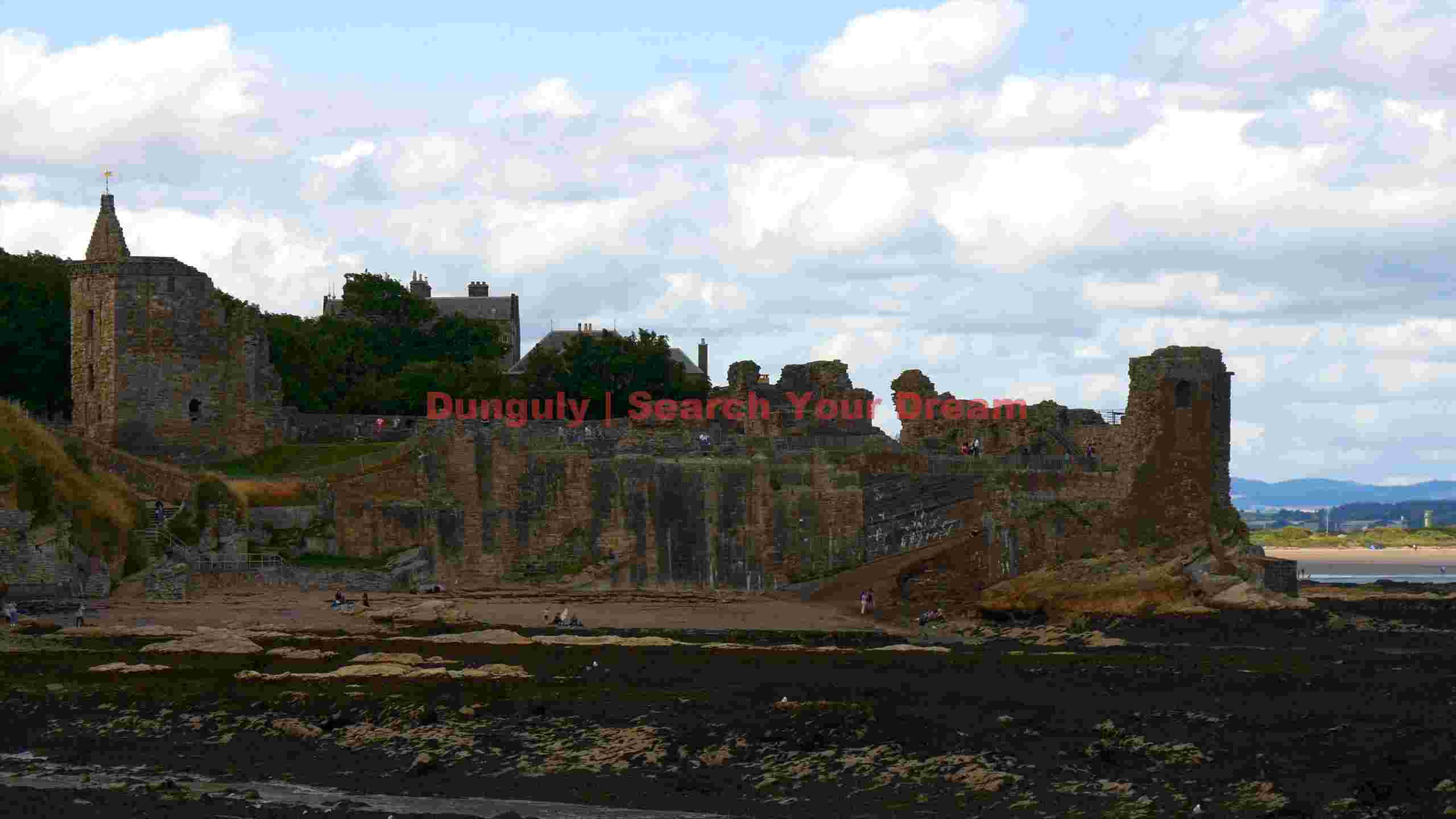 st. andrews castle ruins historic scottish coastal landscape st. andrews castle ruins historic scottish coastal landscape