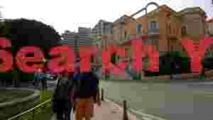strolling through a sunny european city