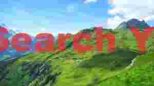At Home swiss alps green valley panorama