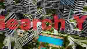 the interlace singapore aerial architectural marvel
