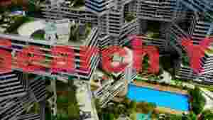 the interlace singapore iconic vertical village
