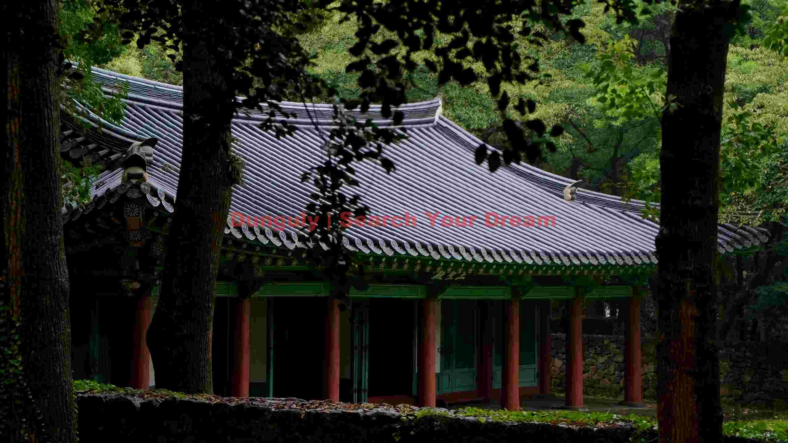 traditional korean temple amidst verdant forest traditional korean temple amidst verdant forest