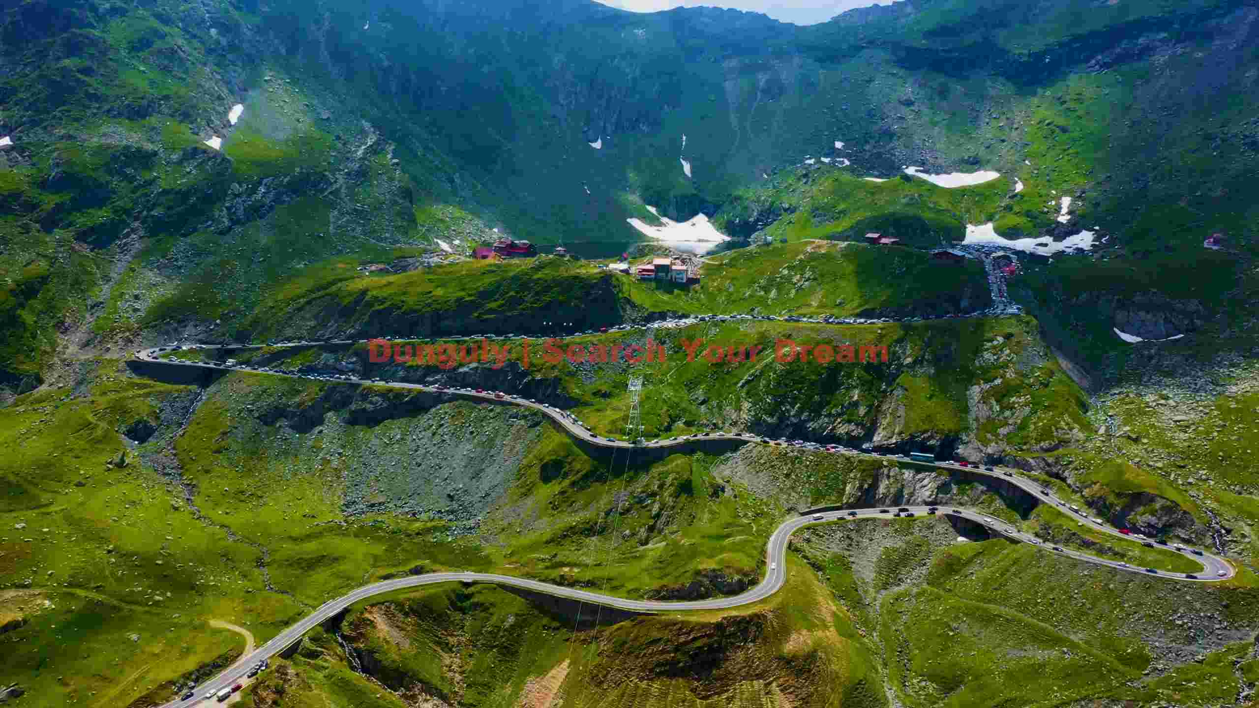 transfgran highway winding road through majestic carpathian mountains transfgran highway winding road through majestic carpathian mountains