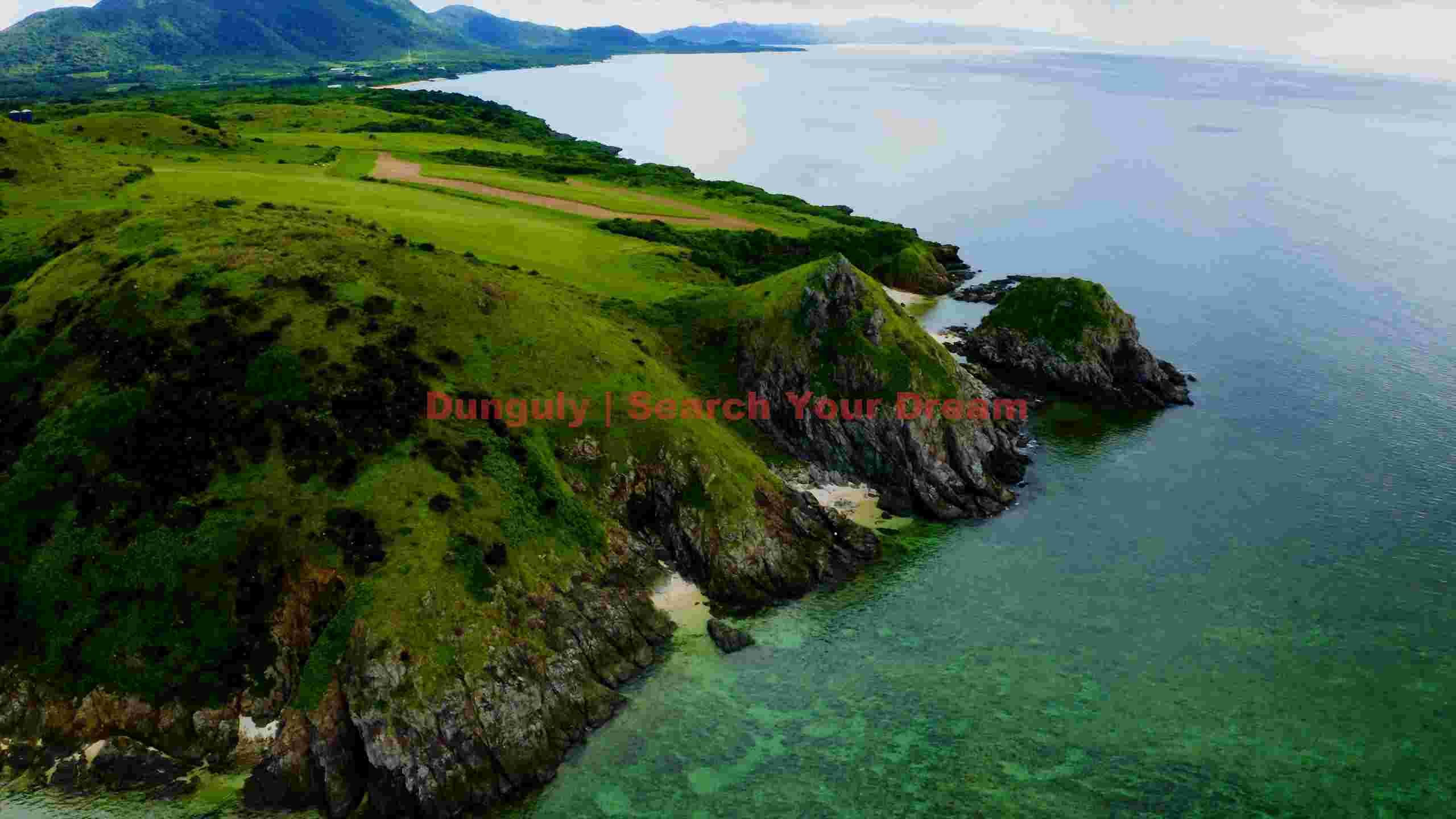 tropical coastal green hills and turquoise sea tropical coastal green hills and turquoise sea