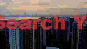 At Home twilight metropolis bay city skyline