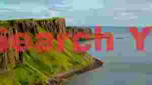 verdant coastal cliffs of the scottish isles
