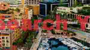 vibrant coastal city marina panorama