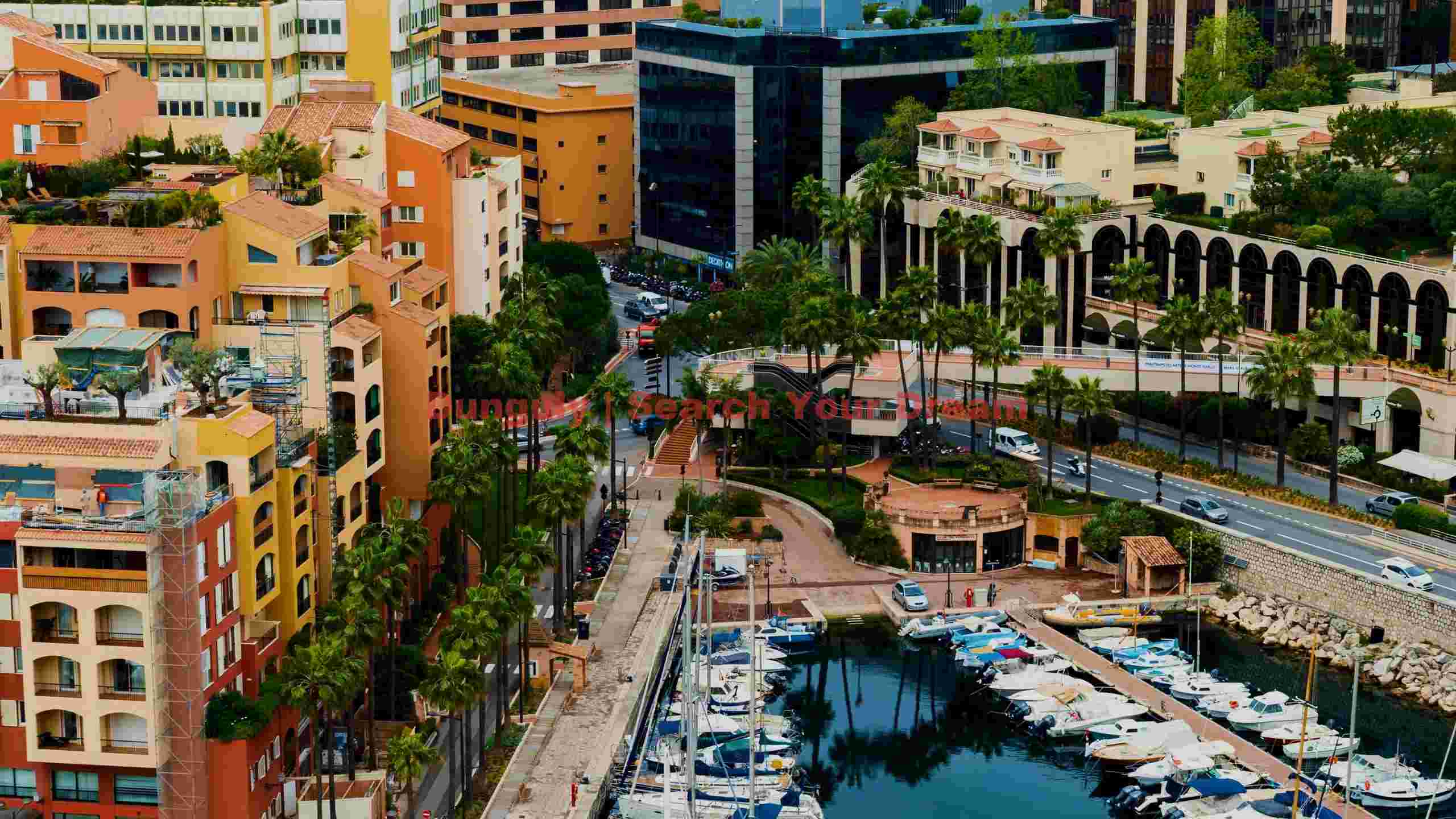 vibrant coastal city marina panorama vibrant coastal city marina panorama