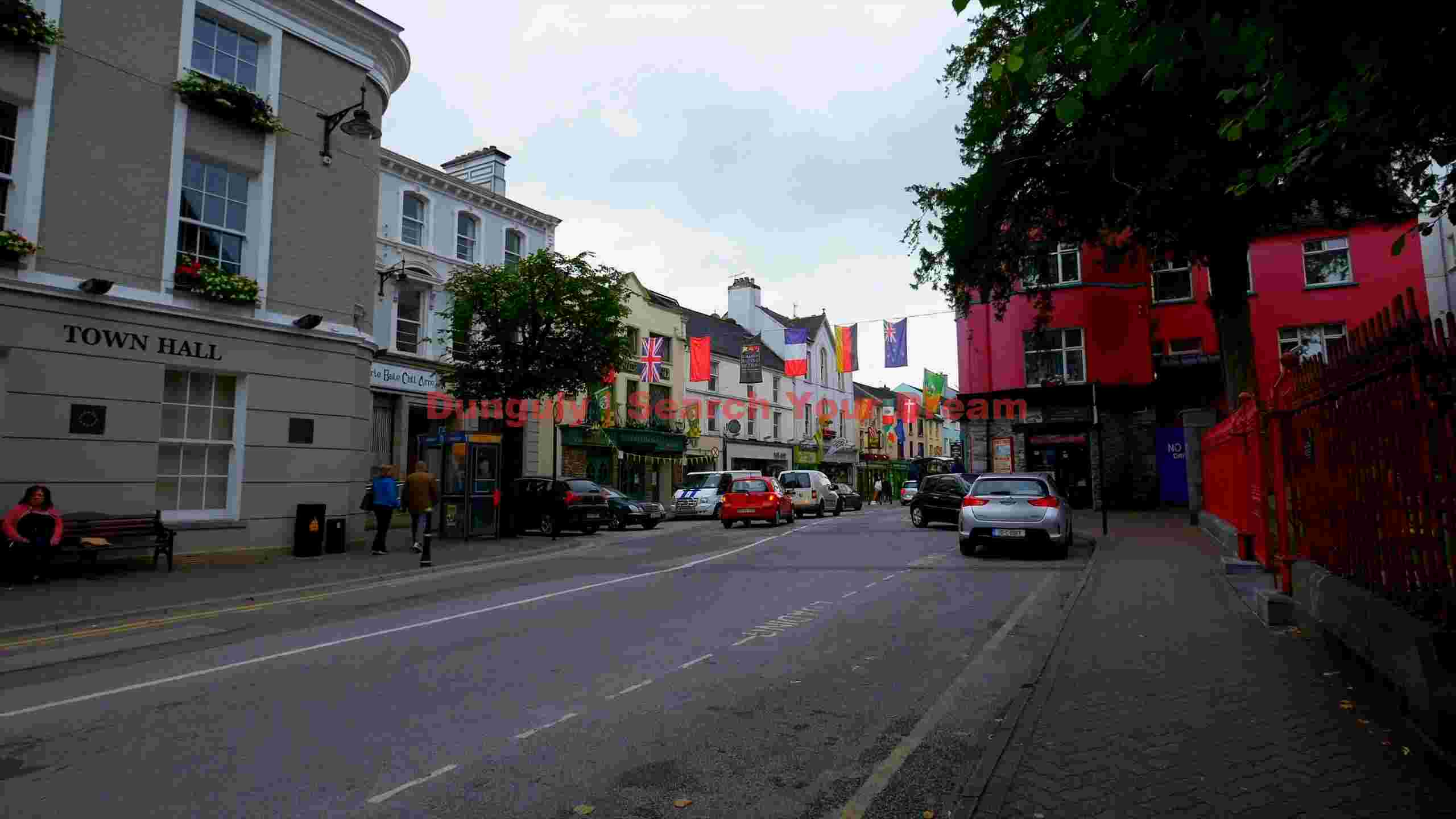vibrant european town street scene 1 vibrant european town street scene 1