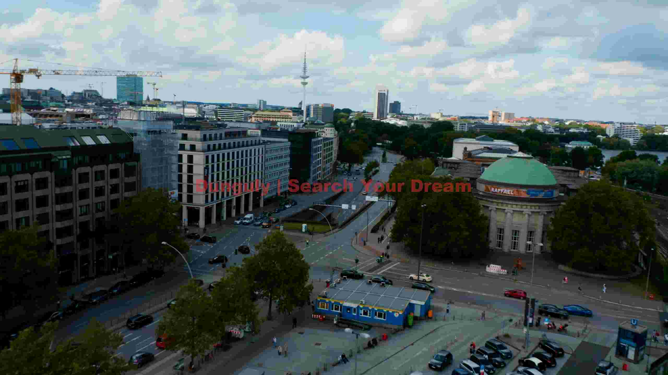 vibrant hamburg city panorama vibrant hamburg city panorama