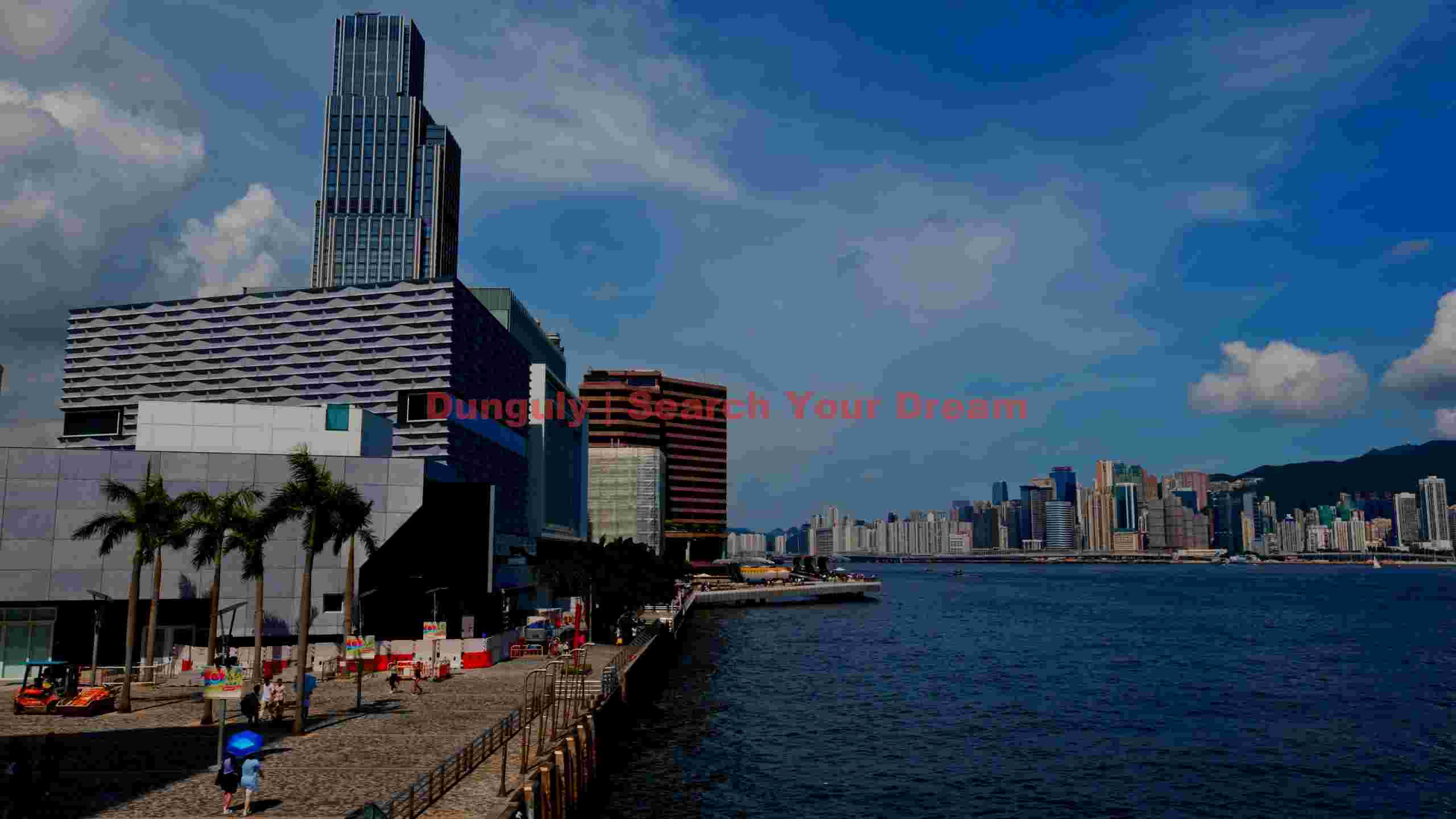 vibrant hong kong harbor cityscape vibrant hong kong harbor cityscape